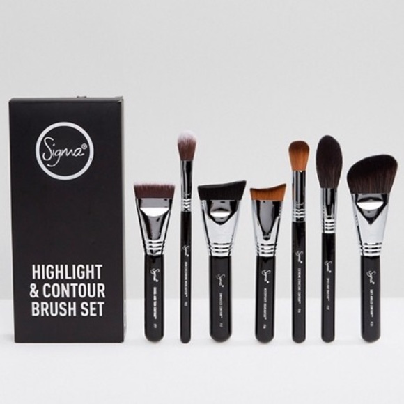 Sigma Beauty Makeup Sigma Highlight Contour Brush Set Poshmark